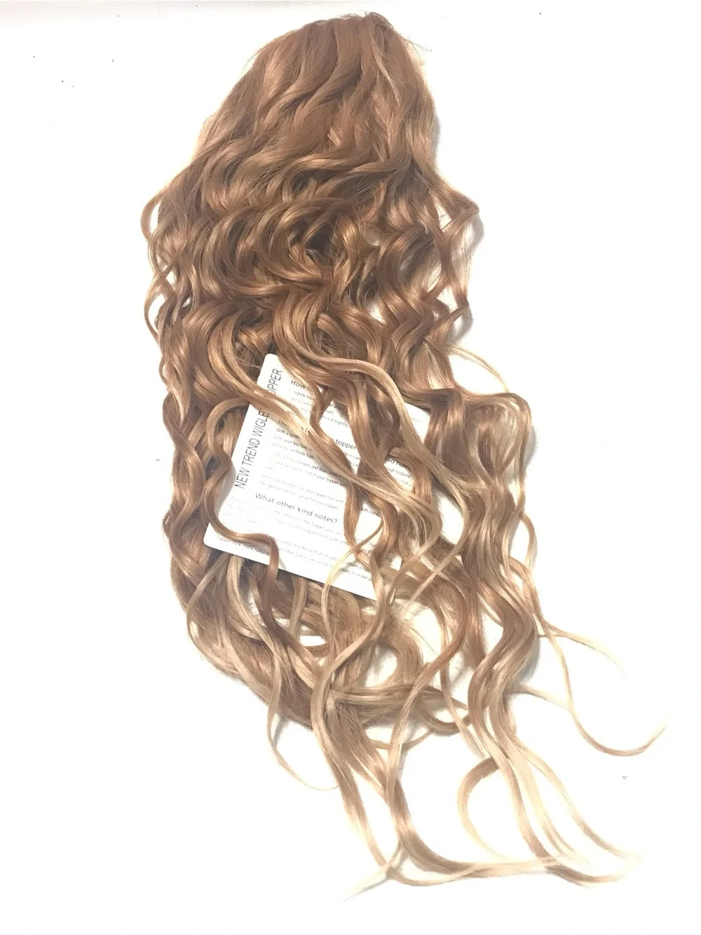New Curly Hair Topper 26inch Natural Curly Hair Toppers Women Thinning Hair Wavy